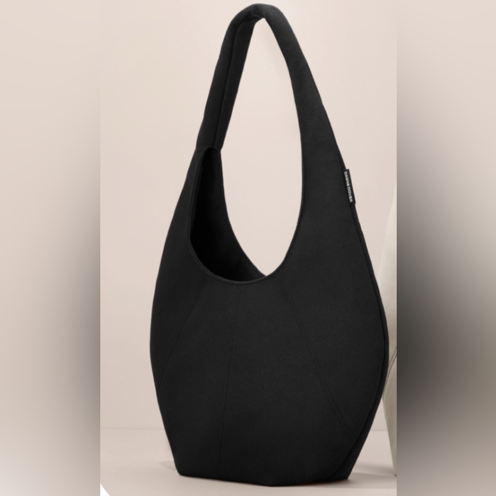 Dagne Dover Rio Black Hobo Shoulder Bag medium